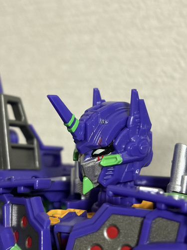 TAKARA TOMY T SPARK Transformers Evangelion Prime Unit 01 In Hand Images 11
