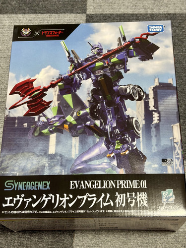 TAKARA TOMY T SPARK Transformers Evangelion Prime Unit 01 In Hand Images 19