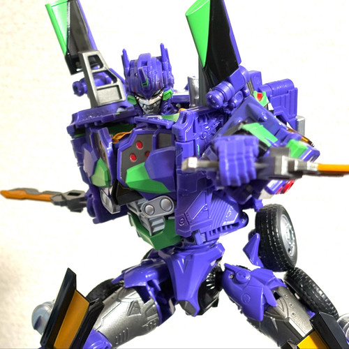 TAKARA TOMY T SPARK Transformers Evangelion Prime Unit 01 In Hand Images 09