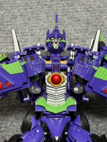 TAKARA TOMY T SPARK Transformers Evangelion Prime Unit 01 In Hand Images 23
