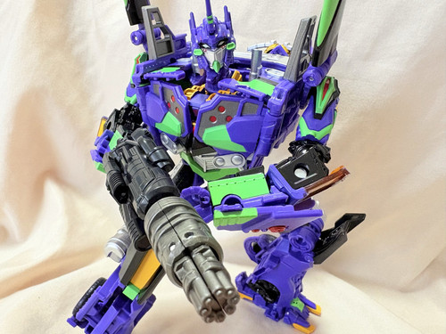 TAKARA TOMY T SPARK Transformers Evangelion Prime Unit 01 In Hand Images 15