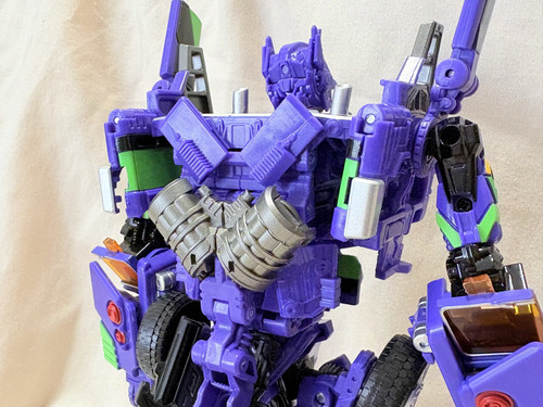 TAKARA TOMY T SPARK Transformers Evangelion Prime Unit 01 In Hand Images 16