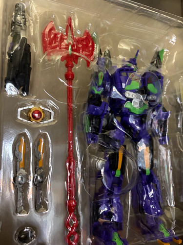 TAKARA TOMY T SPARK Transformers Evangelion Prime Unit 01 In Hand Images 03