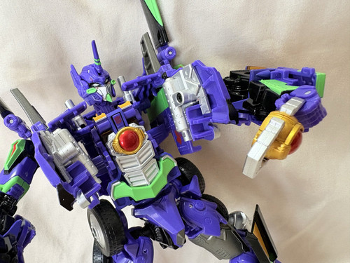 TAKARA TOMY T SPARK Transformers Evangelion Prime Unit 01 In Hand Images 17