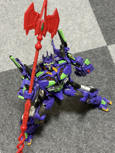 TAKARA TOMY T SPARK Transformers Evangelion Prime Unit 01 In Hand Images 26