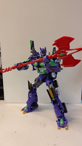 TAKARA TOMY T SPARK Transformers Evangelion Prime Unit 01 In Hand Images 28