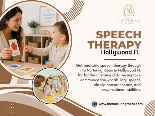 Every child deserves to feel heard and understood. Families looking for Speech Therapy Hollywood FL support often want a caring environment where their child’s individual needs are recognized.

Click here for more information: https://www.thenurturingroom.com/speech-therapy

The Nurturing Room

Location: Weston, Florida, 33326, USA
Phone: +1-888-707-1320
Find Us On Google Maps: https://maps.app.goo.gl/hX82o7vCQovNiBKh6

Read Our Blogs:
https://thenurturingroom.wordpress.com/
https://thenurturingroom.medium.com/
https://thenurturingroom.jimdofree.com/

More Links:
https://linktr.ee/thenurturingroom
https://www.buzzfeed.com/thenurturingroom
https://disqus.com/by/thenurturingroom/about/