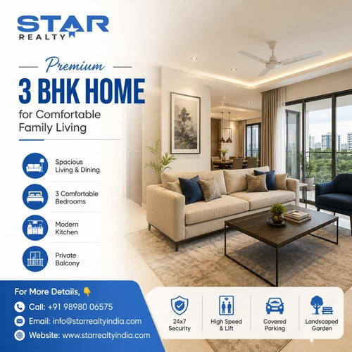 3 BHK Home for Comfortable Family Living Star Realty India.jpg