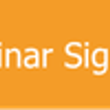 Webinar sign up orange