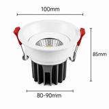 iDL13 den led downlight am tran chieu diem philips inside idl13 cri90 ip44 6w 8w 10w 12w 14w 20w 25w