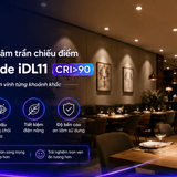 iDL11 den led downlight am tran chieu diem philips inside idl11 cri90 ip44 6w 8w 10w 12w 14w nha han