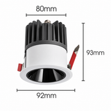 iDL11 den led downlight am tran chieu diem philips inside idl11 cri90 ip44 6w 8w 10w 12w 14w (7)