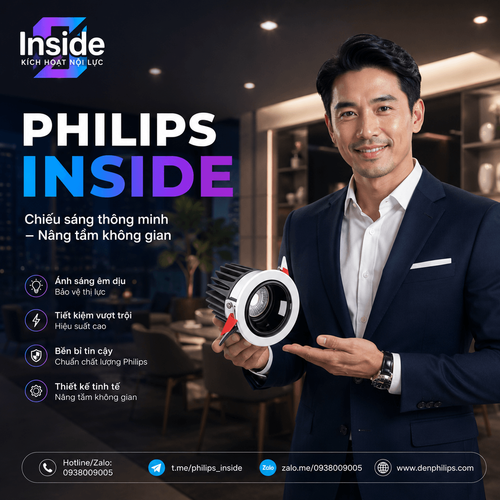 iDL11 den led downlight am tran chieu diem philips inside idl11 cri90 ip44 6w 8w 10w 12w 14w.png