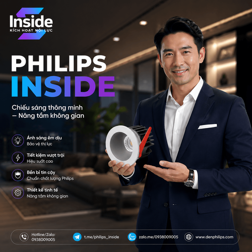 iDL12 den led downlight am tran chieu diem philips inside idl12 cri90 ip44 8w 10w 12w.png