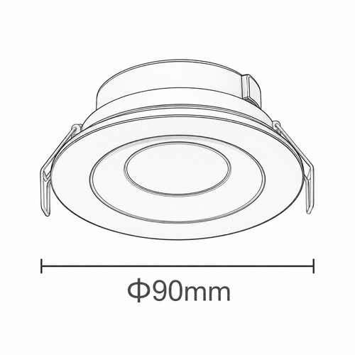 iDL14 den led downlight am tran chieu diem philips inside idl14 cri90 ip44 6w 8w 10w 12w 20w (5).png