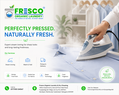 A professional appearance starts with well-maintained clothing.