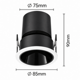 iDL2 den led downlight am tran chieu diem philips inside idl2 cri90 ip44 6w 8w 10w 12w (6)