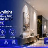 iDL3 den led downlight am tran chieu diem philips inside idl3 cri90 ip44 6w 8w 10w 12w 1