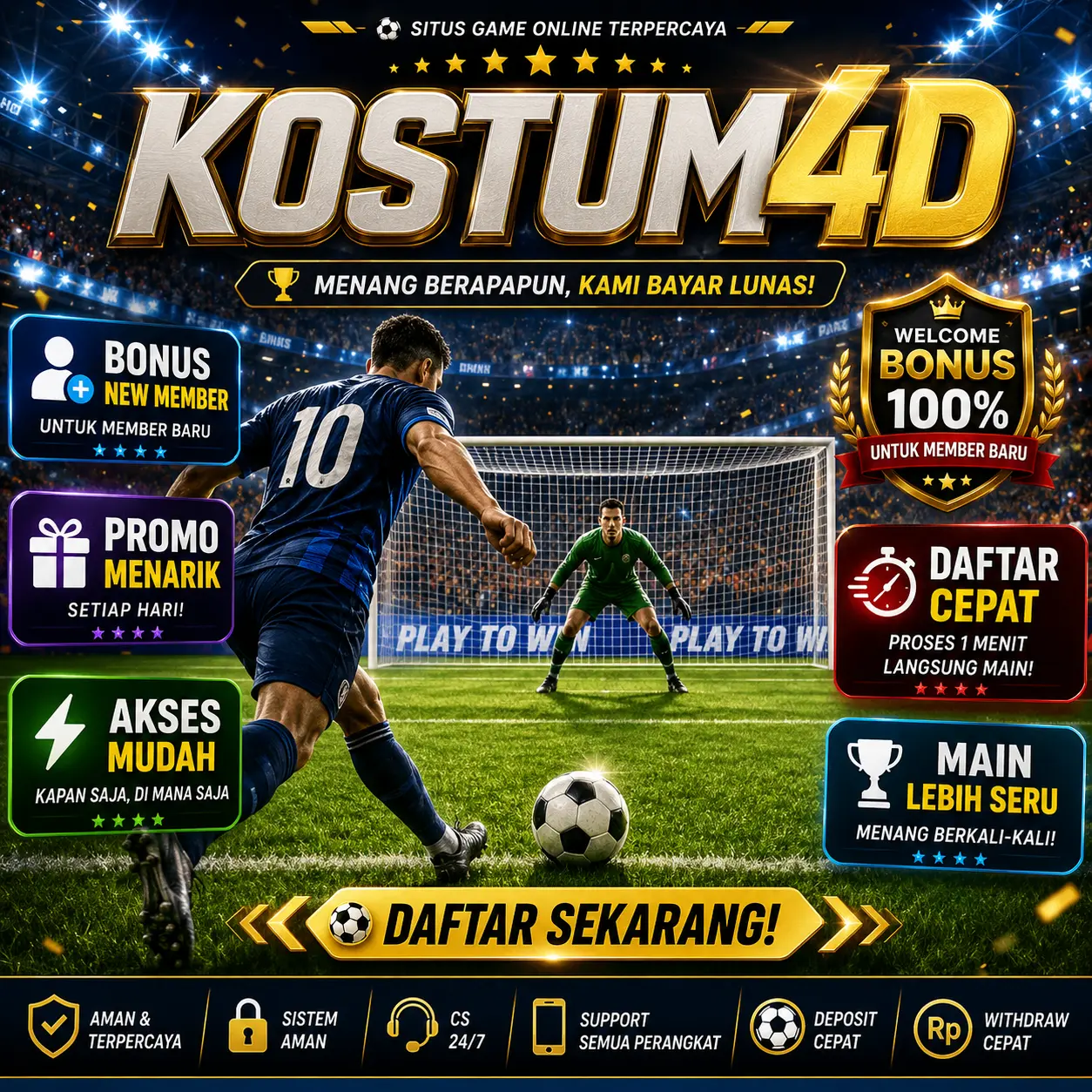 KOSTUM4D – Datang untuk Mencoba, Bertahan karena Nyaman