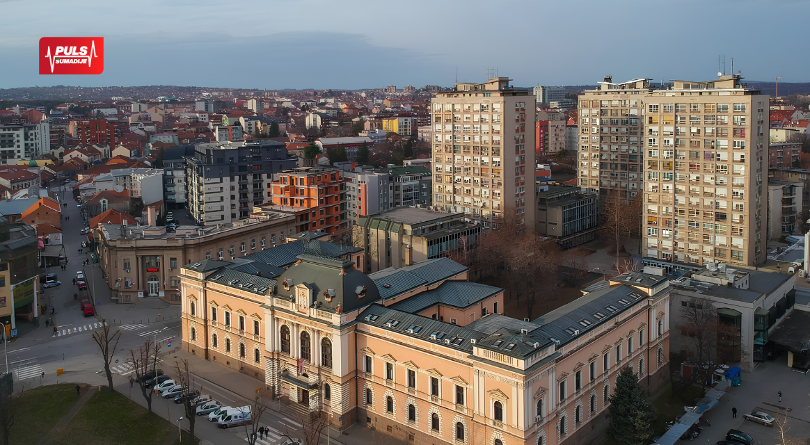 Kragujevac: Upozorenje na ekstremno visoke temperature i moguće nepogode