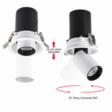 iDL10 den led downlight am tran chieu diem philips inside idl10 cri90 ip44 xoay goc 360 do 8w 10w 12