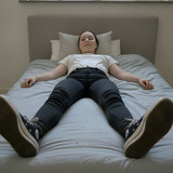 Alone in bed