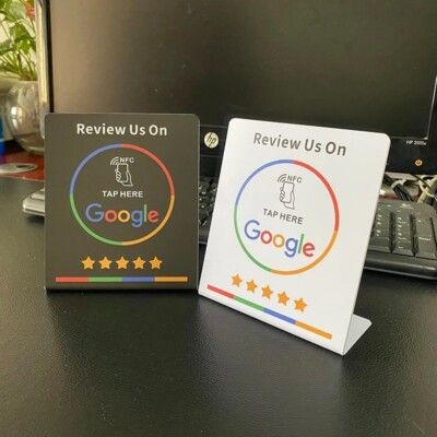 Plaque NFC Google Review — Endvale