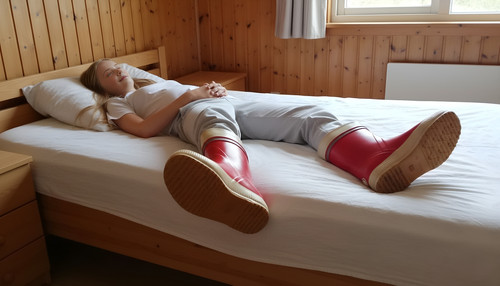 Little sister is chilling in the summer cottage.jpg