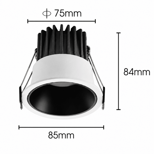iDL18 den led downlight am tran chieu diem philips inside idl18 cri90 ip44 8w 10w 12w (5).png
