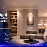 iDL18 den led downlight am tran chieu diem philips inside idl18 cri90 ip44 8w 10w 12w lap nha o