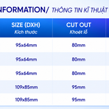 iDL19 den led downlight am tran chieu diem philips inside idl15 cri90 ip44 8w 10w 12w 14w 21w thong 