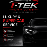 Luxury cars need expert attention to stay at their best.