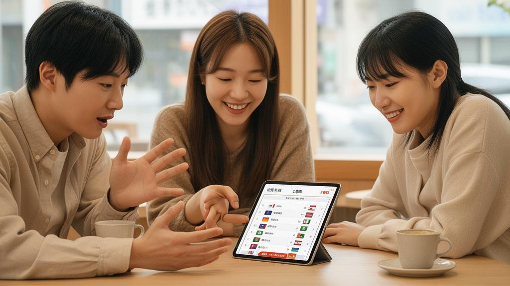 순위표가 결정하는 다음 라운드 진출팀