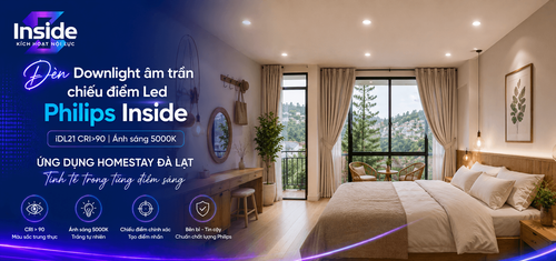 iDL21 den led downlight am tran chieu diem philips inside idl21 cri90 ip44 8w 10w 12w 14w 21w ung du