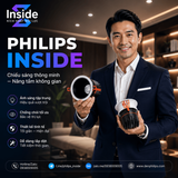 iDL5 den led downlight am tran chieu diem philips inside idl5 cri90 ip44 8w 10w 12w