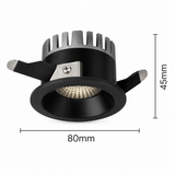iDL4 den led downlight am tran chieu diem philips inside idl4 cri90 ip44 6w 8w 10w (5)