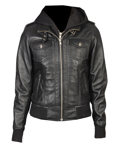 Alexa Women Slim Fit Brown Waxed Leather Jacket copy.jpg