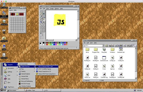 Windows95 for Windows v3.1.1