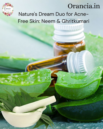 Nature's Dream Duo for Acne-Free Skin: Neem & Ghritkumari.jpg