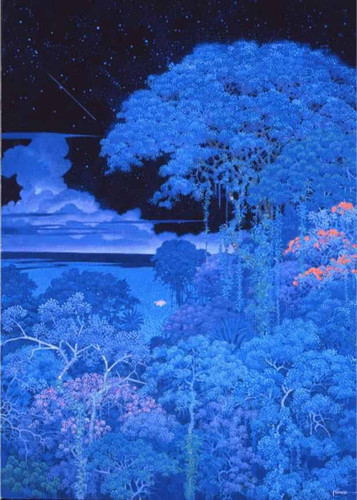 Hiroo Isono Shining ForestTropical Rain Forest Illuminated By The Moon (2007) t3 1lgwver.jpg