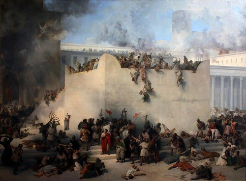 The Destruction of the Temple Of Jerusalem by Francesco Hayes (1867) t3 1llqr2v.jpg