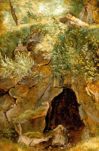 Théodore Rousseau The Cave (1812 1867) [2261 x 3453] t3 1lfeu5p.jpg