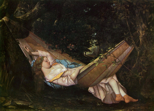 The Hammock, Gustave Courbet,1844 t3 1loz0qc.jpg