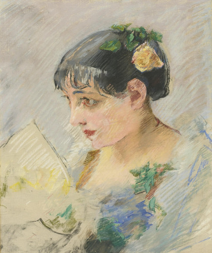 Éva Gonzalès Portrait of the Milliner (L'Espangole or Portrait de la modiste) (1882) t3 1lf87qk.jpg