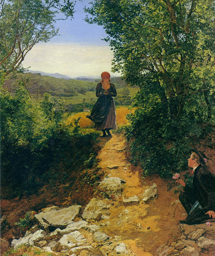 Ferdinand Georg Waldmüller The Expected One (c.1860) t3 1lgwr03.jpg