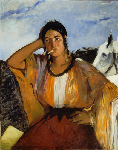 Édouard Manet Woman with a Cigarette (aka Gypsy with a Cigarette) (ca. 1878 1880) t3 1lpv6ru.jpg
