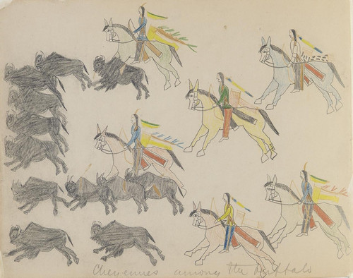 Bear’s Heart Cheyennes among the Buffalo (1875) t3 1lejnw6.jpg