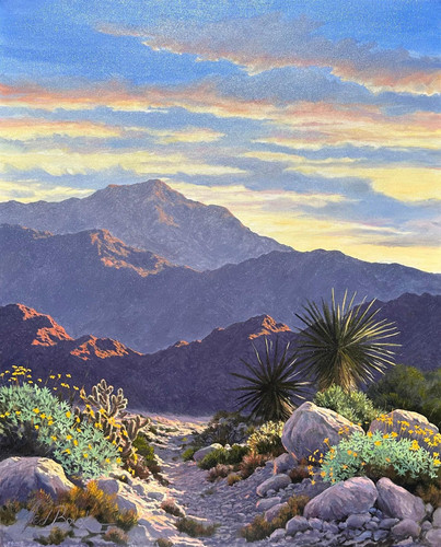 Jed Bowker (b.1977 ) Sunset Trail t3 1lk85kk.jpg