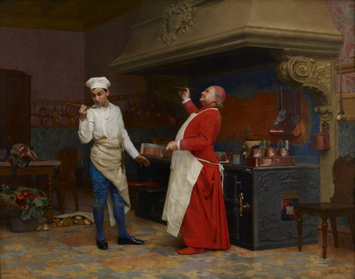 Jehan Georges Vibert The Marvelous Sauce (1890) t3 1litqju.jpg