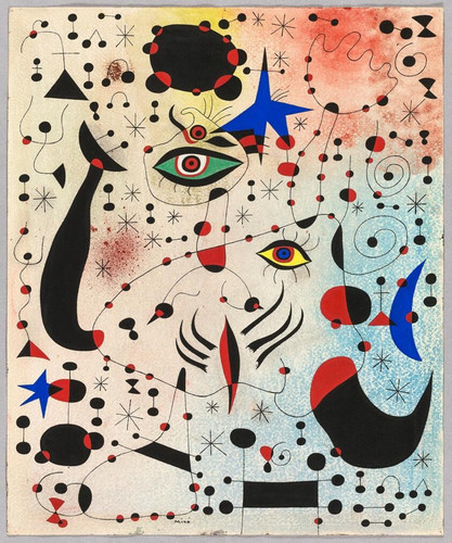 Joan Miró Ciphers and Constellations in Love with a Woman (1941) t3 1l4q8ek.jpg